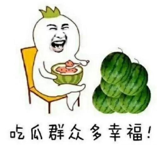吃瓜群众的快乐,吃瓜群众的快乐盛宴